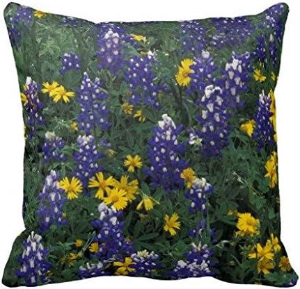 N A Usa Texas Marble Falls Blue Bonnets Pillow Case