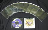 500 Clear Vinyl 5 x 5 Sleeves for CDs or DVDs #CDIV08B - SUPER HEAVY DUTY - 8 mil THICK!! Perfect for Heroscape Cards!