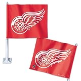 Detroit Red Wings Official 12"x14"x21" NHL Car Flag
