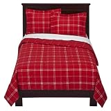 Room Essentials® Comforter - Red Plaid