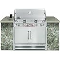 Weber Gas Grills Summit S-460 Built-In Propane Gas Grill W/ Rotisserie & Smoker