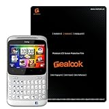 REALOOK screen protector for AT&T HTC Status(Cha Cha), Crystal Clear 2-PK