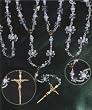Wedding Lasso Rosary - Double Loop - 10MM Beads - 43" Chain - Deluxe Box