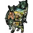 Bear-ly There Shaped Jigsaw Puzzle by Dennis Rogers 1000pc
