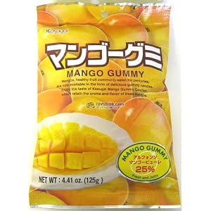 Kasugai Mango Gummy Candy - Imported From Japan