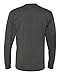 Jerzees Dri-Power 50/50 Cotton/Poly Long Sleeve T-Shirt Black Heather