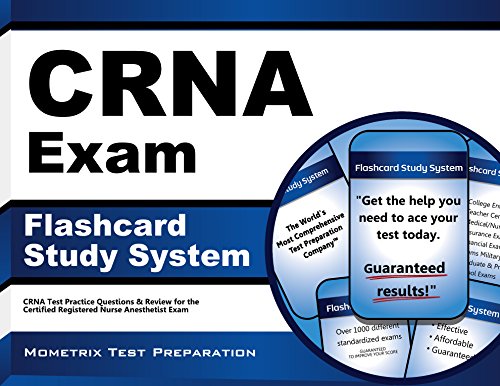crna exam flashcard study system crna test practice questions  review for the certified registered nurse anesthetist