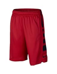Sports: Boys Nike Elite Basketball Short (X-Small, UNIVERSITY RED/BLACK) - Nike Kids