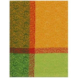 Buy 100% Cotton Jacquard Paisley Honey Dishtowel 18 X 28 Set 6 now!