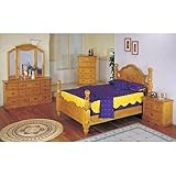 New Wooden Dresser & Tri-mirror Set