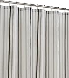 51ewYP53zTL. SL160  Maytex Sedona Fabric Shower Curtain, Black