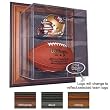 NFL Logo "Case-Up" Mini Helmet & Football Display Case