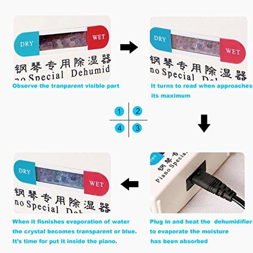 Bravodeal Renewable Wireless Mini Dehumidifer with Charging Cable