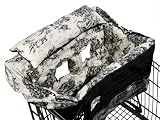Buggy Bagg Shopping Cart Cover - Black Toile