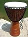 NEW TRIBAL WAVE DJEMBE HAND DRUM aprox. 24"X12"