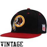 Mitchell And Ness Sta3 Retro Washington Redskins Snapback Hat Black. Size: