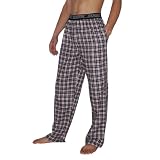 Mens Joe Boxer Plaid Sleepwear / Pajama Pants - Black & Red