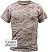 Army Universe Desert Digital Camouflage Short Sleeve T-Shirt + Pin - Size Large (41