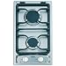 Delonghi Black Gas Cooktop 2 Burners