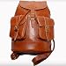 Leather back bag - Meduim ( 30 cm OR 12 inches )