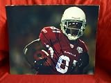 Anquan Boldin Autographed Arizona Cardinals 8x10 Photo, Proof Photo of Anquan Signing for Us.