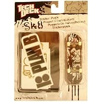Tech Deck Sk8 Sticker Pack PLAN B board wth 5 Stickers