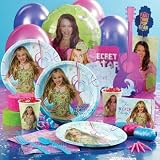 Party Supplies - Hannah Montana Party Supplies - Deluxe Pack