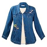 Shoe Lovers Womens Denim Jacket: Steppin Out