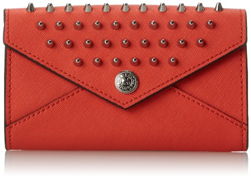防狼出街神器 REBECCA MINKOFF Mini Wallet On A Chain 真皮迷你铆钉手包