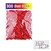 Water Balloons 300 Pack Red - Use as Water Bombs - Great Outdoor Water Sports Fun for Kids and (Grand)Parents - Fill the Balloons with Water and Throw them or use for Decoration - Valentine Decoration