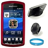 Metallic Pink 2 Piece Crystal Hard Snap-On Protector Case for Sony Ericsson ....