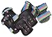 SFR Essentials Junior Triple Pad Set - Disco - Medium (7 to 9 Years)