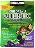 Kirkland Signature Children's Aller-Tec Cetirizine Hydrochloride 1 Mg/Ml, Grape, 16 Ounce  (2 count)