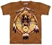 The Mountain Bear Shield Feathers Dreamcatcher Tee T-shirt