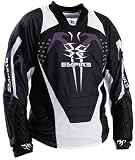 Empire 09 Contact ZN Men's Paintball Jersey - White