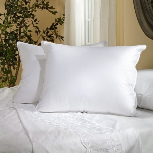 King 20 X 36 60oz White Goose Feather Down Sleeping Pillows 2