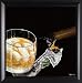 Money to Burn by Michael Godard 15.75x15.75 Gallery Quality Framed Art Print Novelty Humor Picture
