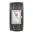 Cleveland Indians Ladies MLB "Starlette" Watch (Wide Leather Band)
