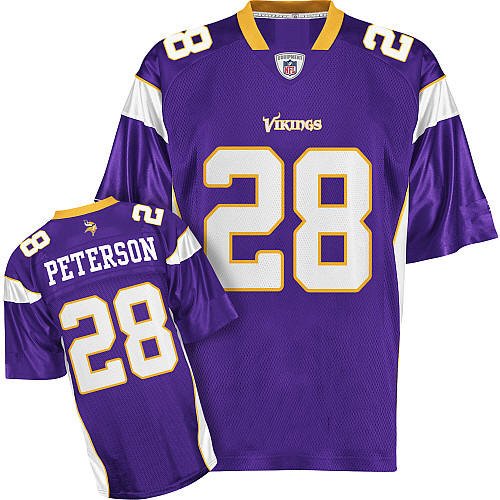 Minnesota Vikings 28 Adrian Peterson Jerseys Authentic Football Jersey Size 48-56 (Please Select the Size When You Order, Can Do Drop Shipping)