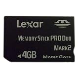Lexar メモリースティック PRO Duo 4GB MARK2 PlatinumII