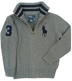 Polo Ralph Lauren Boys Big Pony 1/4 Zip Pullover Sweater