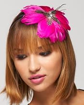 Oversized Feather Flower Headband