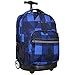 J World New York Sunrise Rolling Backpack, Block Navy