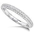 1/4ct TW Round Brilliant Diamond Band in 14k White Gold