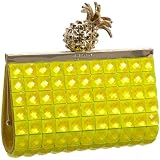 Kate Spade Lemon Drop Small Framed Lella Clutc