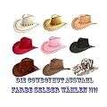 COWBOYHUT WESTERNHUT AUSTRALIEN TEXAS HUT alle farben