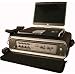 Shipping Racks - Gator GSRW-2U Rolling Laptop and 2-Space Rack Bag
