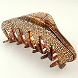 IMAGE OF Maurice Rose Garden - Cubitas Avignon Collection (Made in France, Swarovski Crystals, Claw Clip)