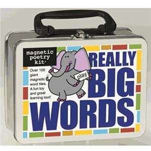 Magnetic Poetry Really Big Words