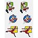 Power Rangers Temporary Tattoos (6 count)